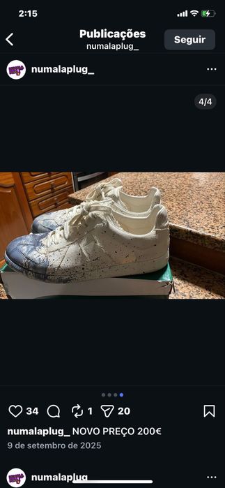 Vendo essas Margielas