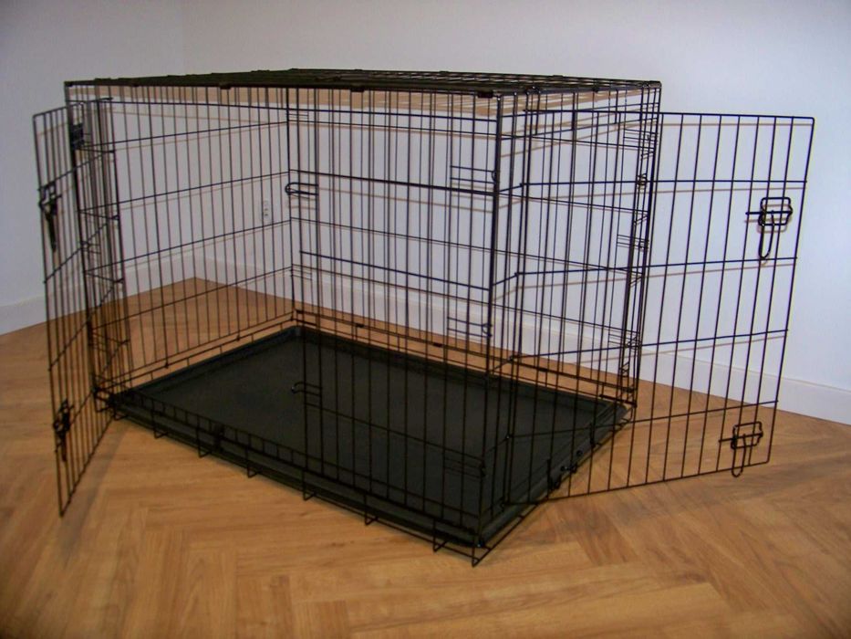 Duża Klatka Dla Psa Metalowa Kennel Kojec Nowa Transporter XXL Solidna