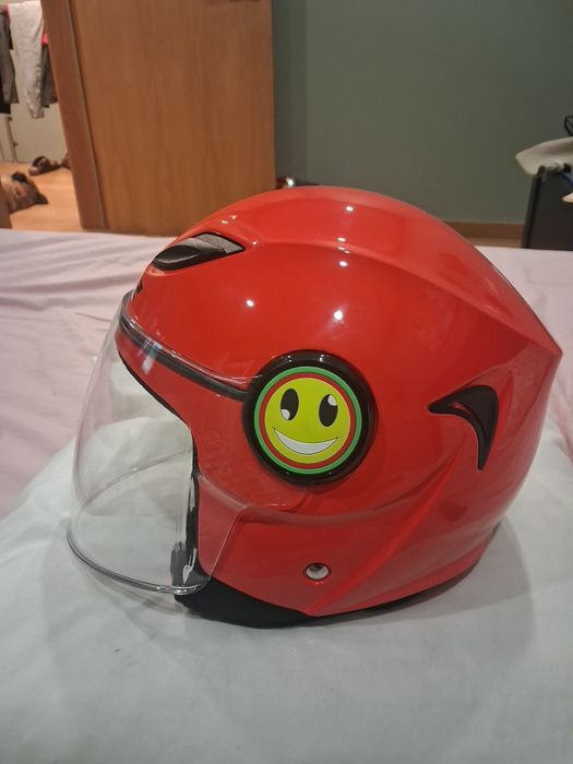 Capacete jet lS2