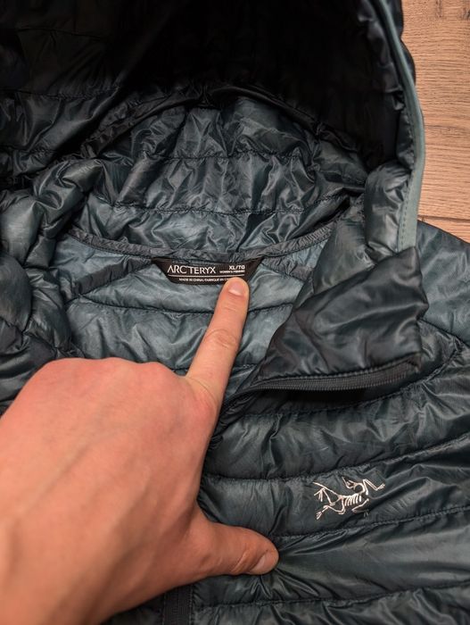 Жіноча куртка arc'teryx cerium sl hoodie arcteryx  мікропуховик
