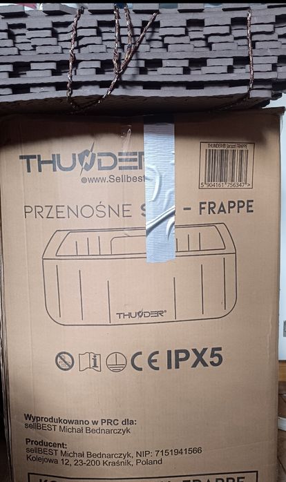 Basen jacuzzi  6os thunder frappe ozonowanie