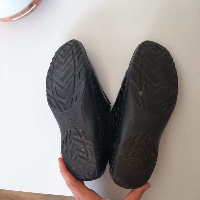 Skorzane Mokasyny buty wsuwane ara 38