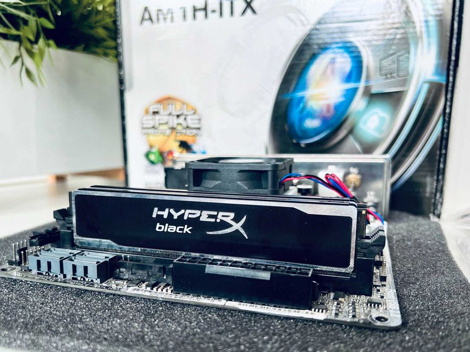 Super energooszczędna platforma Asrock AM1H-ITX, AMD Athlon 5350, 12GB