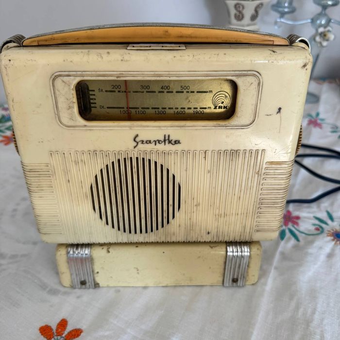 Stare Radio ZRK Szarotka PRL