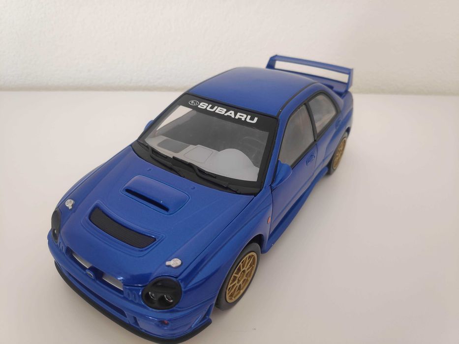 subaru impreza, escala 1:18