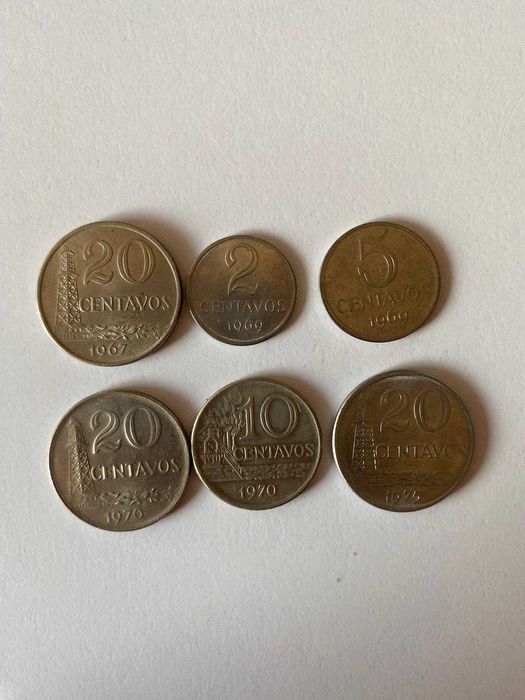 numismática- moedas brasileiras antigas