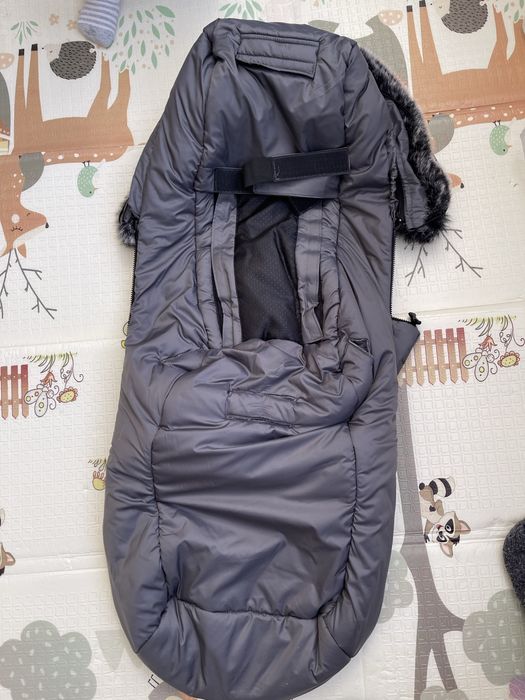 Теплий конверт Bair Canada grapfite на коляску сани