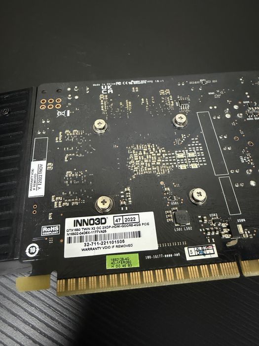 Karta Graficzna - GTX 1650 4GB INNO3D