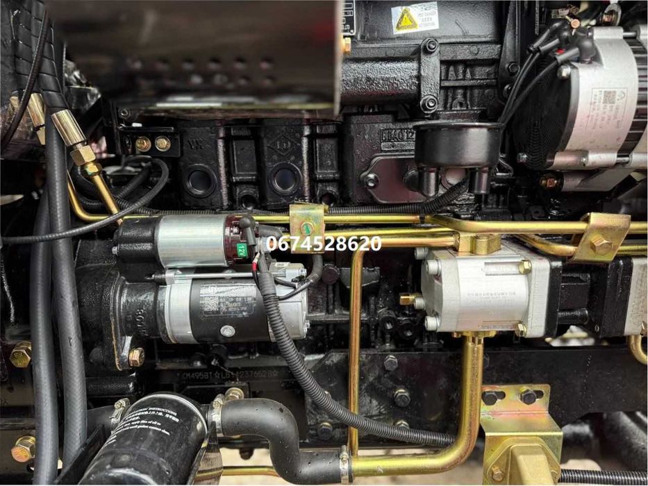 Мінітрактор Скаут TE-504C A/C (з кондиціонером)(оновлений)(червоний)