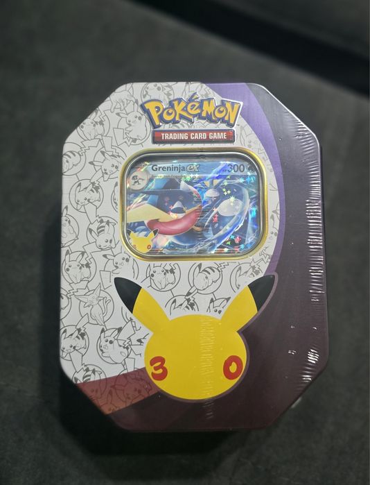 Pokemon 30th EX tin Greninja