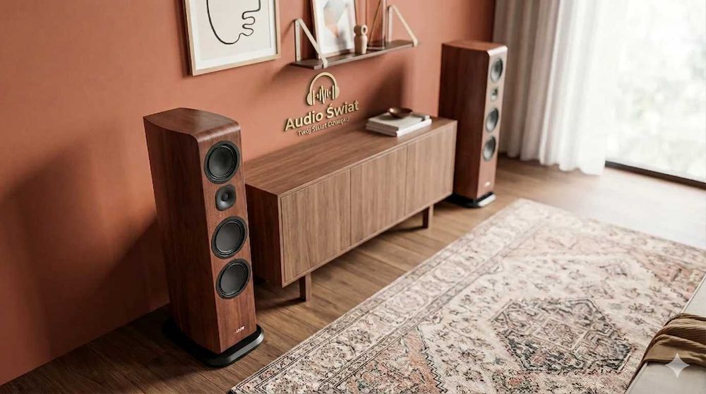 Kolumny Podłogowe Canton Vento 101 Walnut matt Gwarancja 5 lat Nowość Salon Audio Świat