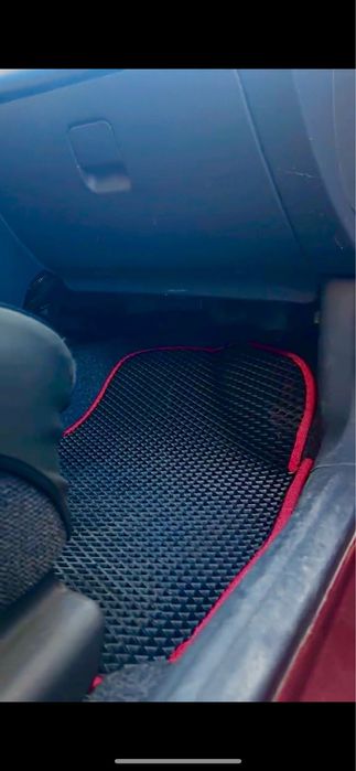 Ева коврики в авто Ланос Єва коврики Eva килимки