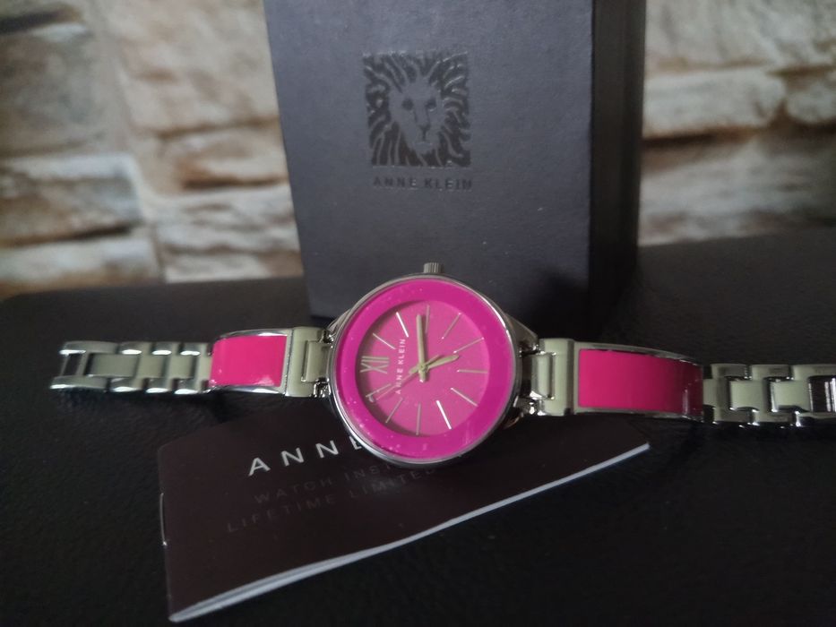 Anne Klein piękny nowy damski zegarek w zestawie