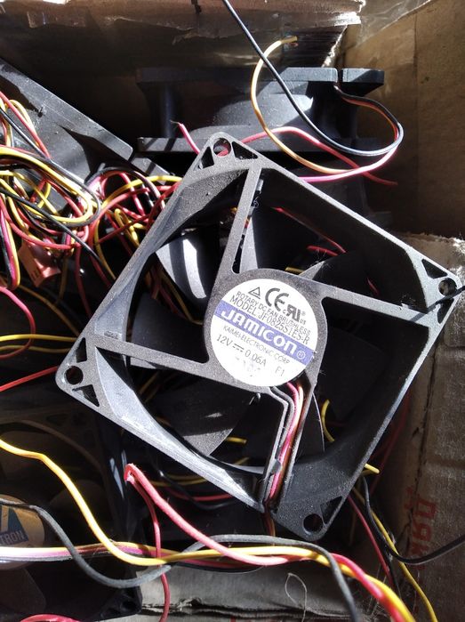 Кулер 80мм. 12в.