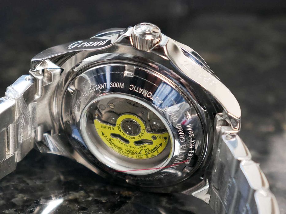 Invicta 3044 Grand Diver Automatic 47 мм механика с автоподзаводом