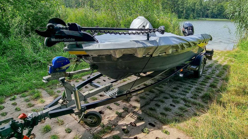 Łódź wędkarska River Fox 420C GPX Suzuki30KM  Garmin Swietny zestaw!