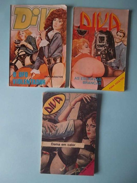 BD ERÓTICA Anos 70 Fanthoman, Lola, Casino, Diva, Operetas,Rolls Royce