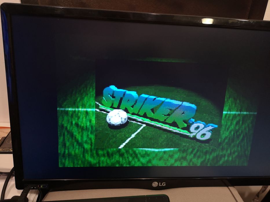 Striker 96 SEGA SATURN gra (rzadkość) (stan bdb-) Retro kioskzgrami