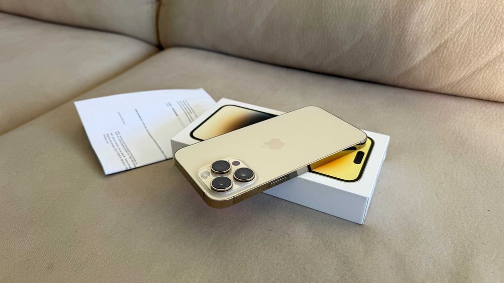 Vendo troco iPhone 14 Pro Max 512Gb Gold C/Fatura Nacional