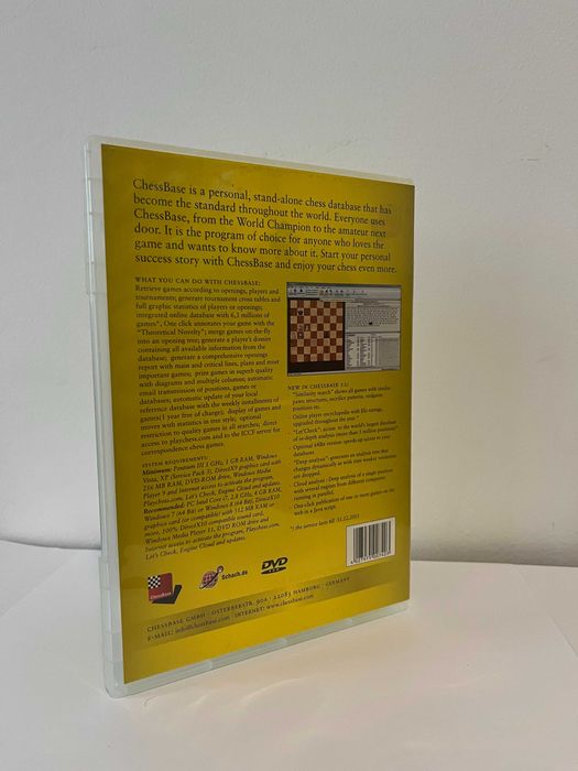ChessBase 12 PC program szachowy baza partii używany