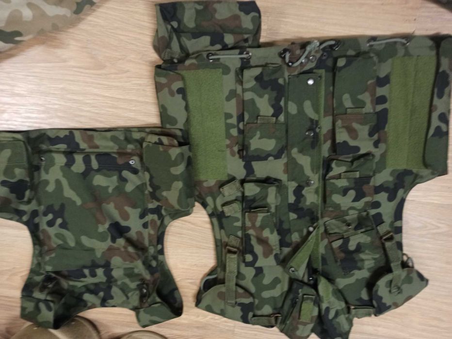 Kamizelka wojskowa DMV-98 pustynna ew zieleń