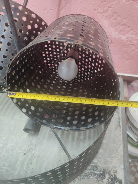 Candeeiro de teto estilo industrial