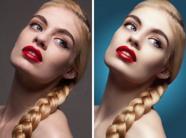 Обработка фото причесок Обработка фото причесок