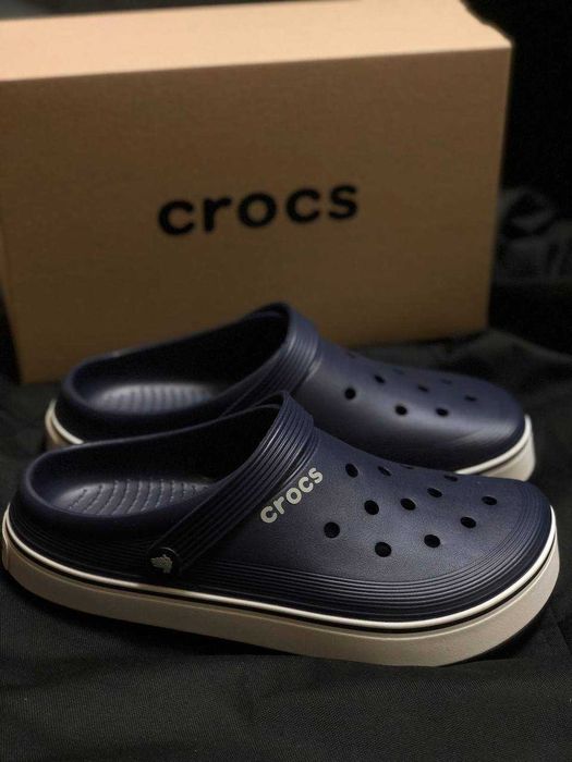 Новый цвет ! Крокс ! Мужские кроксы ! Лето ! Темно синие crocs ! Топ цена ! Много размеров ! Дышащие шлепанцы
