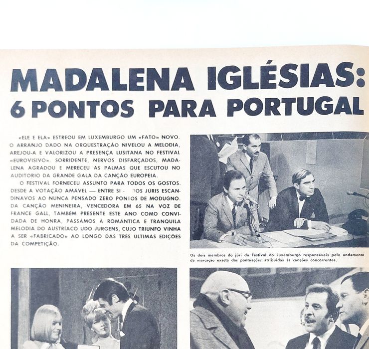 EUROVISÃO - 4 Revistas