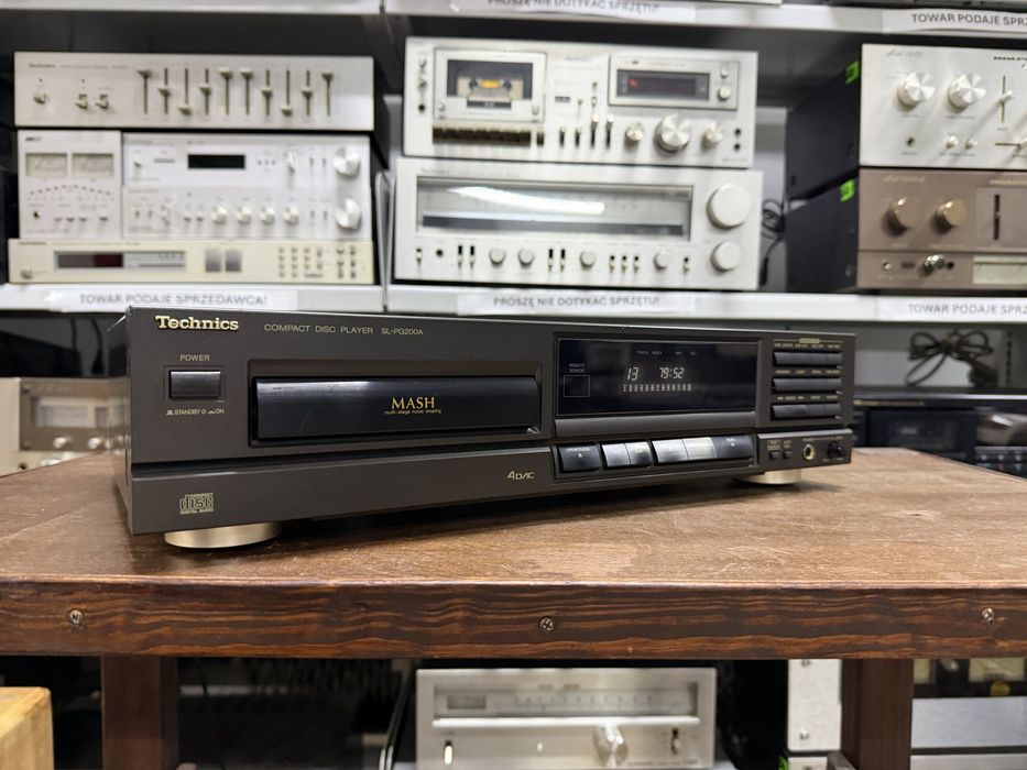 ‼️ Technics SL-PG200A – Odtwarzacz CD Hi-Fi z Przetwornikiem MASH i Systemem Digital Servo | Audio Room