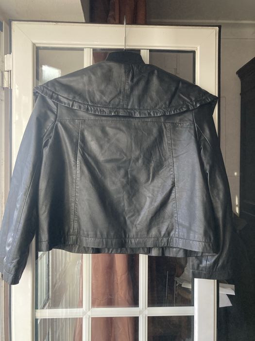 Casaco cabedal curto