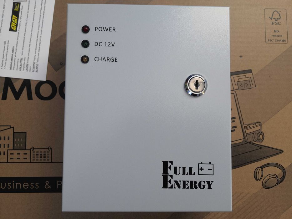 Пристрій безперебійного живлення Full Energy для роутера/onu/ip-камер