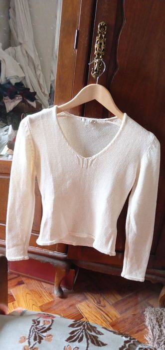 Glamorous Aromas! - Women's Blouse by Massimo Dutti, with Bag, Size M-32, €2, Button – €2, Starting from €264738753564929121