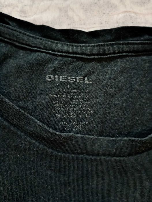 Футболка женская черная Diesel