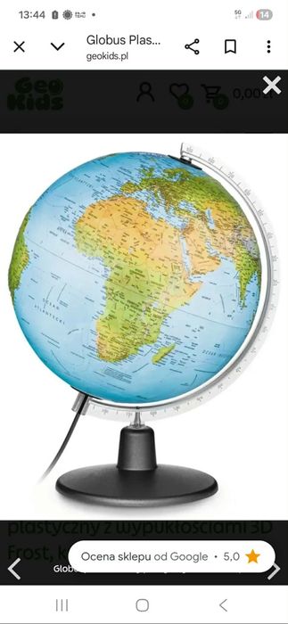 Globus podświetlany