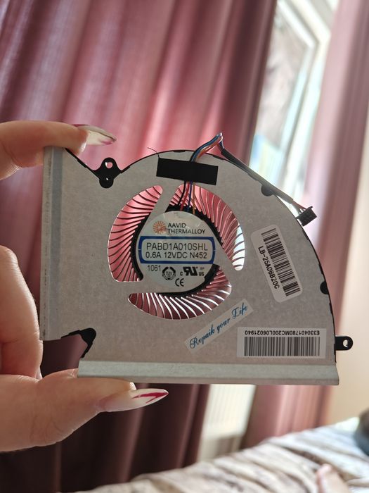 Кулер для MSI GP76 Leopard 10UE - GPU (ORG)