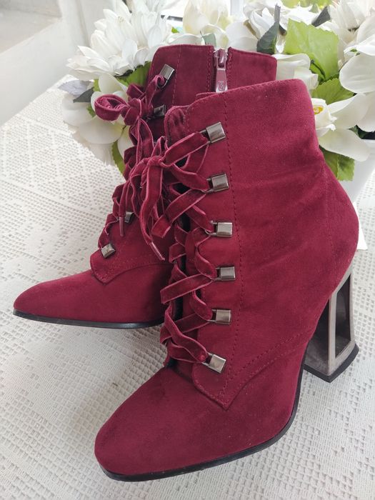 Botas bordeaux, super originais - Tamanho 38