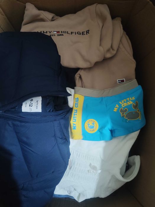 Roupa de menino desde os primeiros meses até 18/24 meses