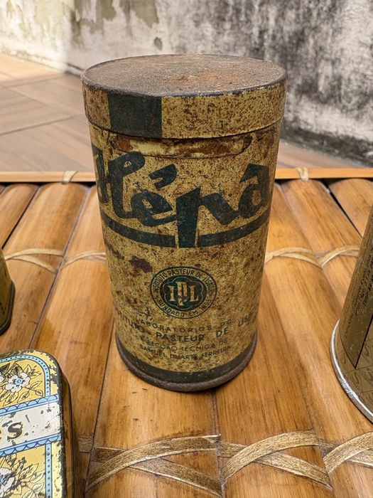 Latas medicamentos antigas (cada)