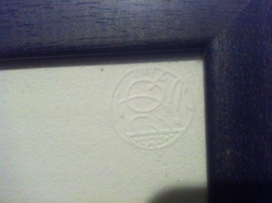 Gravura de Santiago de Compostela