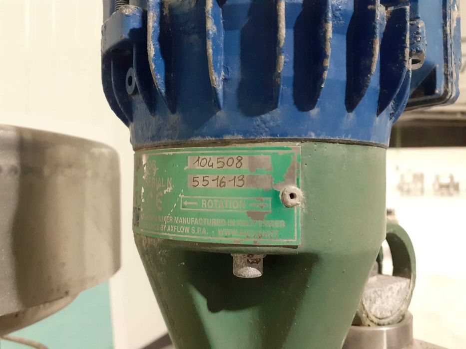 Depósito Inox com misturador