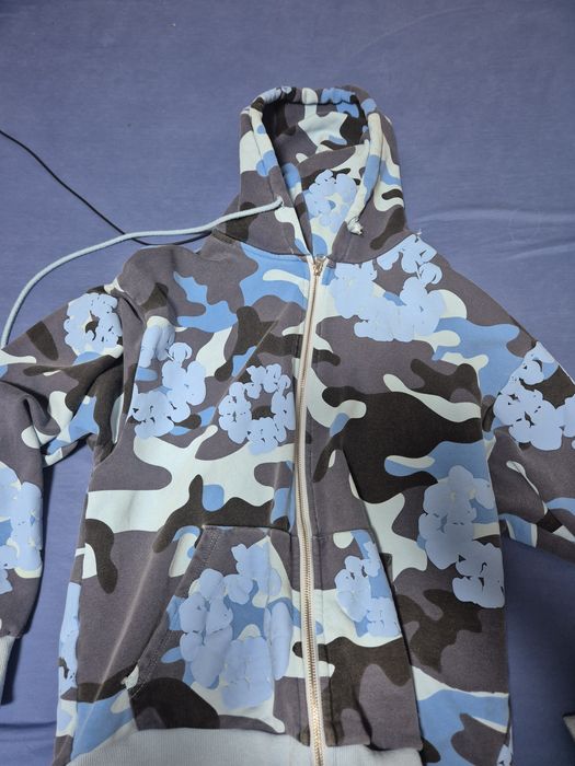 denim tears bape blue