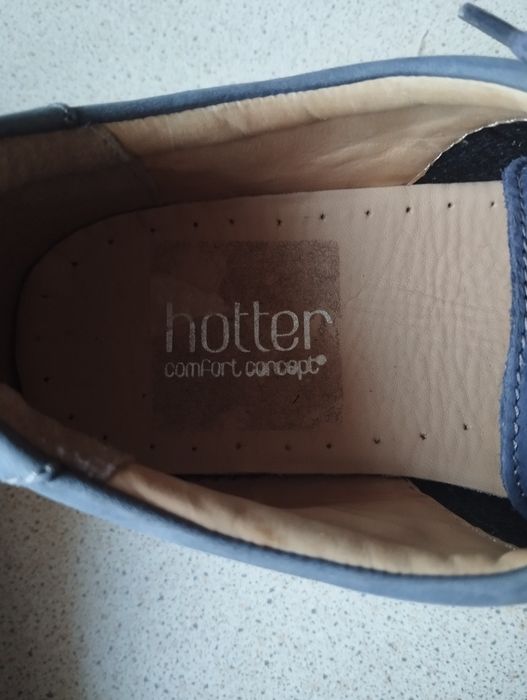 Buty damskie ze skóry Hotter Comfort rozmiar 42.