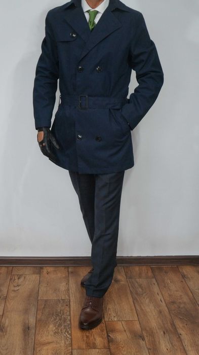 Płaszcz These Glory Days Rozmiar M Kolor Granatowy