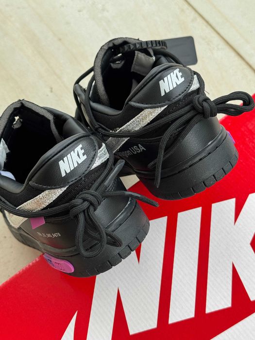 Жіночі Кросівки Nike SB Dunk Low x Off-White 50/50 36-40 (Оплата при отриманні)