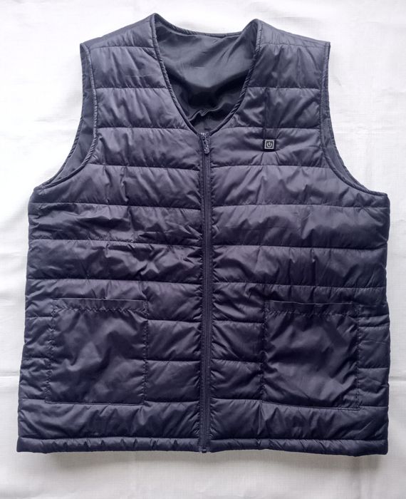 Pikowany bezrękawnik podgrzewany 40/42