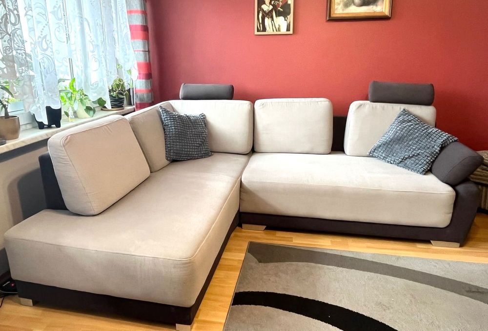 Narożnik z funkcją spania