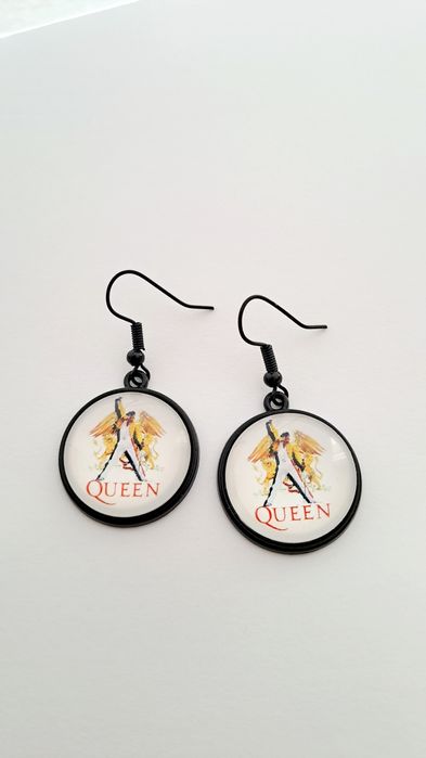 Kolczyki Queen Freddie Mercury Rock