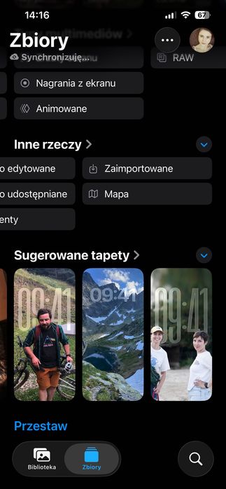 Naszyjnik z kamieni naturalnych i pereł  ręcznie robiony nowy