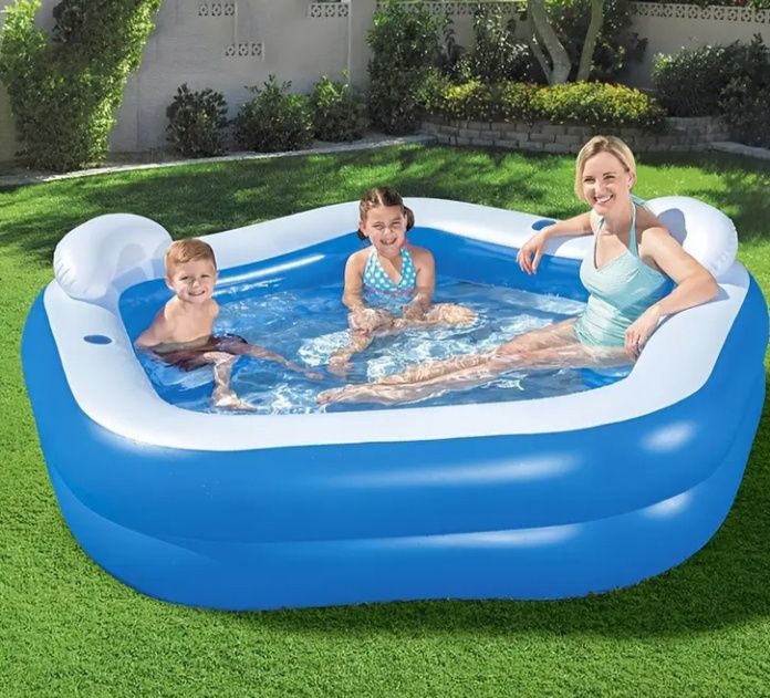 Надувний басейн для кемпінгу,подвір'я на свіжому повітрі